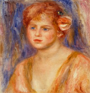若い女の子の肖像画