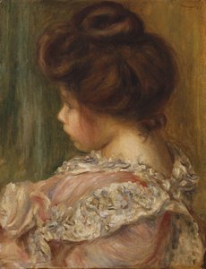 若い女の子の肖像画