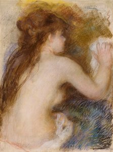 ヌードの女性の後姿、1879年