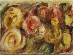 バラ、1919年 作： Pierre Auguste Renoir