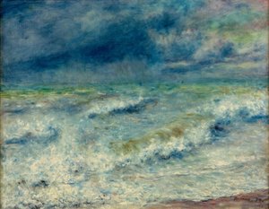 海景 作： Pierre Auguste Renoir