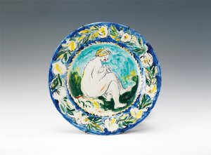 アウト・オブ・バス、1910 作： Pierre Auguste Renoir