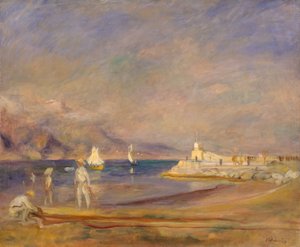 フランス、サントロペ、1898～1900年。 作： Pierre Auguste Renoir