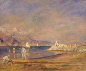 サントロペ、フランス、1898〜1900年 作： Pierre Auguste Renoir
