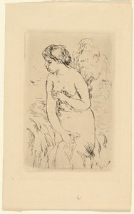立ち湯 作： Pierre Auguste Renoir