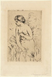 立ち湯 作： Pierre Auguste Renoir