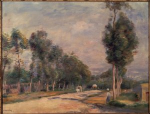 ルーベシエンヌ通り 作： Pierre Auguste Renoir