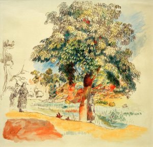 南の風景 作： Pierre Auguste Renoir