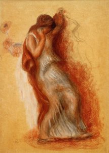 踊り子 作： Pierre Auguste Renoir