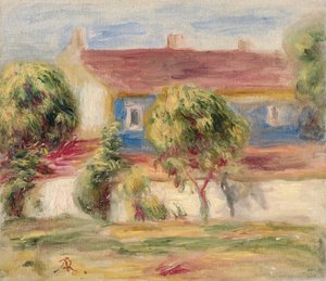 アーティストの家、 作： Pierre Auguste Renoir
