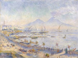 ナポリ湾、1881 作： Pierre Auguste Renoir