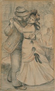 カントリーダンス、1883 作： Pierre Auguste Renoir