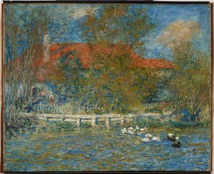 ダックポンド 作： Pierre Auguste Renoir