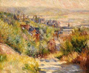 トルヴィルの高み 作： Pierre Auguste Renoir