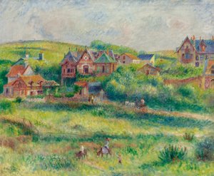 ブランシュ・ピアソンの家、プルヴィル 作： Pierre Auguste Renoir