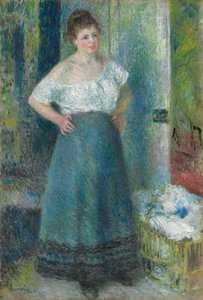 洗濯屋 作： Pierre Auguste Renoir