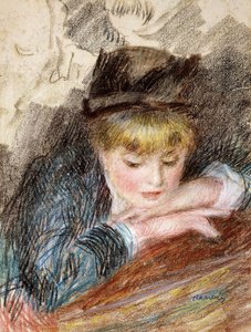 ロッジ;ラロジェ、1879 作： Pierre Auguste Renoir