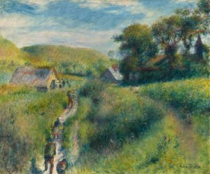 ムール貝の収穫、1879 年。 作： Pierre Auguste Renoir