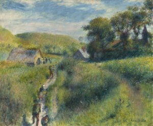 ムール貝の収穫、1879 作： Pierre Auguste Renoir