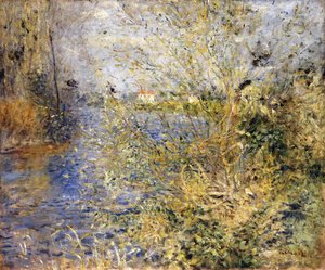 アルジャントゥイユのセーヌ川。アルジャントゥイユのセーヌ川、1875年頃 作： Pierre Auguste Renoir