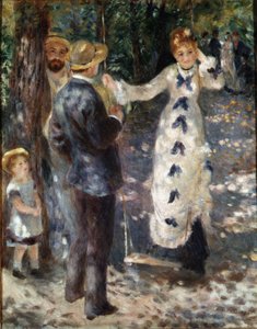 スイング 作： Pierre Auguste Renoir