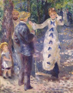 スイング 作： Pierre Auguste Renoir