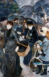 アンブレラ、1881-1886 作： Pierre Auguste Renoir