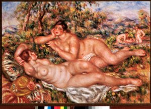 The bathers（油彩・キャンバス