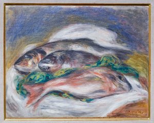 魚たち 作： Pierre Auguste Renoir