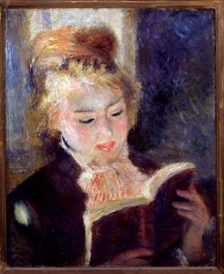 読者 作： Pierre Auguste Renoir