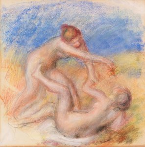 2つのヌード 作： Pierre Auguste Renoir