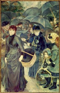 傘 作： Pierre Auguste Renoir