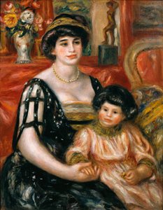 不明な画像 作： Pierre Auguste Renoir