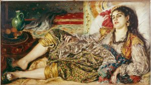 アルジェ出身の女性 作： Pierre Auguste Renoir
