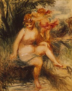 金星と愛 作： Pierre Auguste Renoir