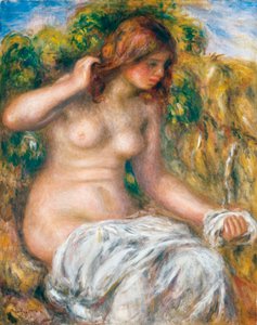春の女1914 作： Pierre Auguste Renoir