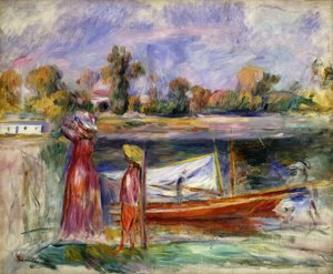 アルジャントゥイユの少女たち。アルジャントゥイユの少女たちc。 1896 作： Pierre Auguste Renoir