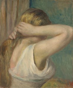 腕を上げる少女 1895年頃 油彩・カンヴァス
