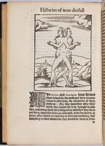 奇想天外な物語を集めたHistoires prodigieuses, 1560 作： Pierre Boaistuau
