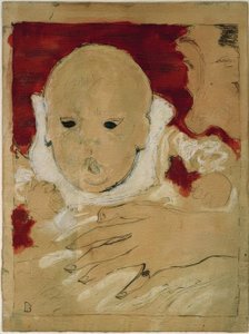 アンドレボナールと息子のジャンテラス 作： Pierre Bonnard