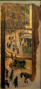 窓から 作： Pierre Bonnard