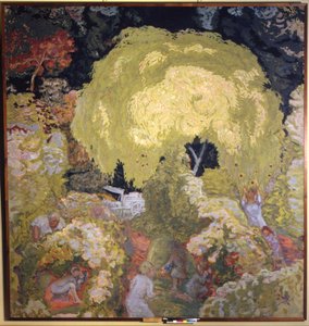 秋、果物狩り 作： Pierre Bonnard