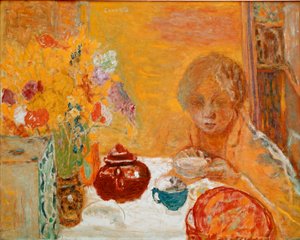 ピエール・ボナール（1867-1947）による《朝食》 1932年頃
