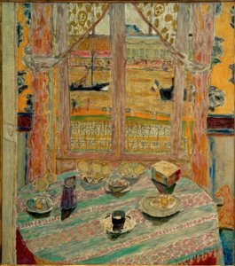 テーブルコーナー 作： Pierre Bonnard