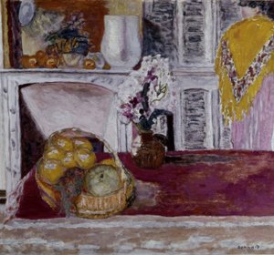 ルカンネのダイニングエリア 作： Pierre Bonnard