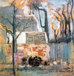 パリの角、c1905 作： Pierre Bonnard