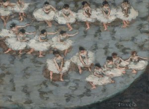 ダンサー、1896年。