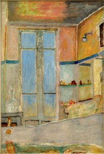 浴室にて 作： Pierre Bonnard