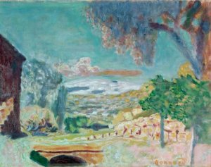 小さな橋 作： Pierre Bonnard
