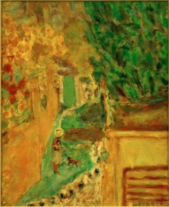 ルカンネの階段（ルカンネのトレペ） 作： Pierre Bonnard